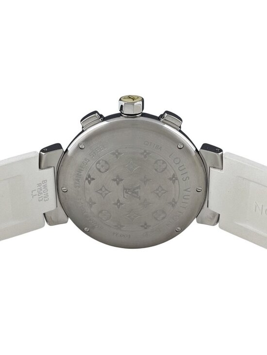 Louis Vuitton Tumble Watch SS Rubber Quartz White main image 5